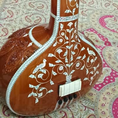 Male Tanpura Indian Wooden Tanpura 4 String Male Tanpura Musical Instruments Tuned Amazing Sound Gift For Professional Player and Beginners image 3