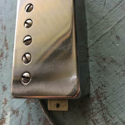 Vintage 1980's Gibson Patent Number 2.737.842 Humbucker Guitar Pickup Nickle image 2