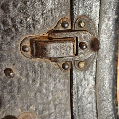 Vintage 1950s High-End Archtop Case (L5) Black image 3