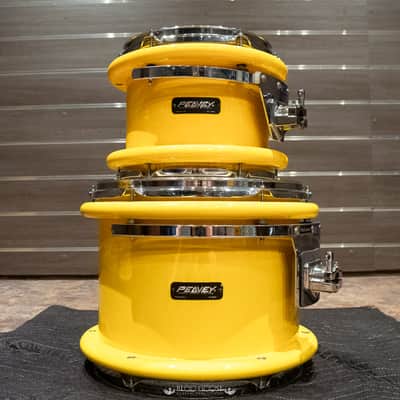 1994 Peavey RBS-1 5-Piece Shell Pack - Gloss Yellow image 12