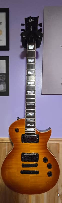 ESP LTD EC-1000T CTM - Fully Upgraded SD Pegasus/Sentient & Custom Black Hardware image 1