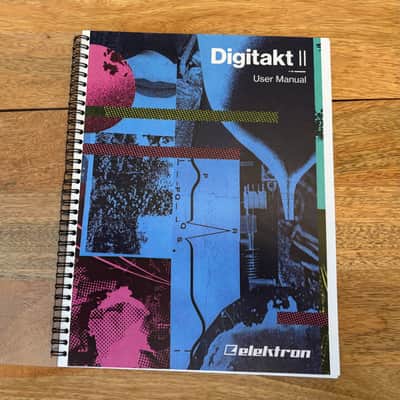 Elektron Digitakt II - with printed manual, limited-edition launch poster, and original packaging image 3