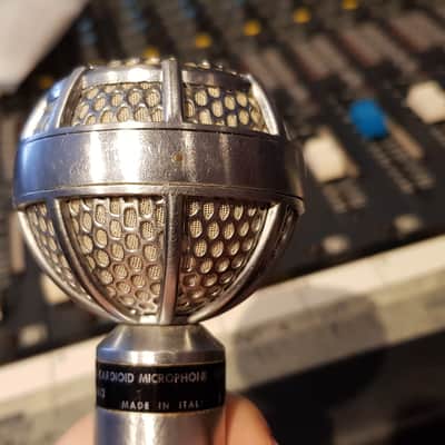 RCF 1612 - 1960s italian cardioid dynamic microphone - 200ohm - HI-Z (aka Winston DM100) image 4