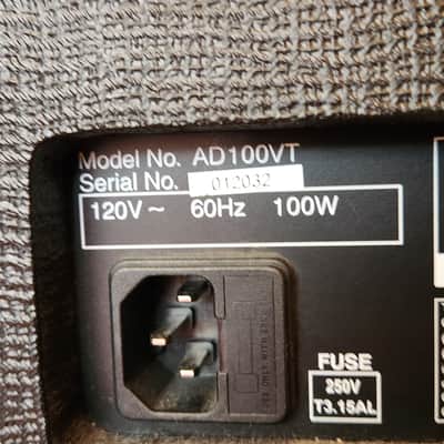 Vox Valvetronix AD100VT 100-Watt 2x12" Digital Modeling Guitar Combo W/ image 14