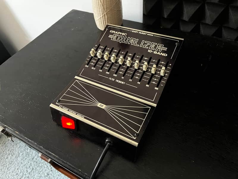 Gary Hurst 10-Band EQ Analog Pedal RARE image 1