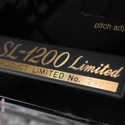 Technics SL-1200 LTD No.2907 Direct Drive DJ Turntable in Very Good Condition. image 7
