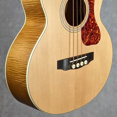 Guild Jumbo Junior Bass - Flame Maple image 3