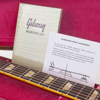 Gibson Custom Shop 1956 Les Paul Goldtop Reissue Murphy Lab Ultra Light Aged Electric Guitar, Rosewood Fingerboard, Double Gold image 21