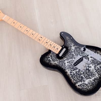 2025 Fender Limited Telecaster Black Paisley, Mint w/ Hangtags, Japan MIJ image 11