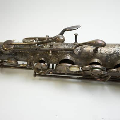 Magnificent Antique Frank Holton Tenor Saxophone, USA, sax body only image 14
