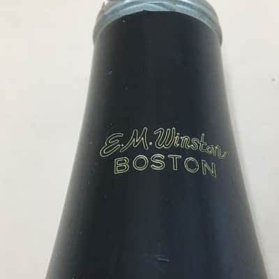 E. M. Winston Boston Clarinet, USA, with case image 2