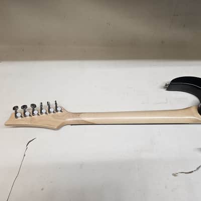 GLARRY ELECTRIC GUITAR - SUNBURST MISSING A STRING image 6