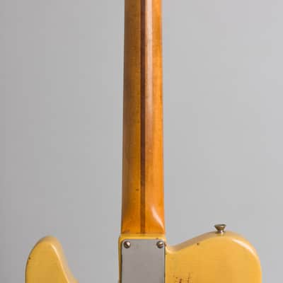 Fender Telecaster Solid Body Electric Guitar (1952), ser. #5117, molded plastic hard shell case. image 9