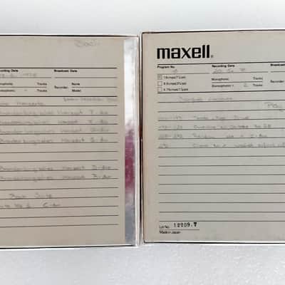 Maxell LN 25 - 120 Sound Recording Tape (Low Noise) / Extended Range SET OF 2 (TWO) - For Professional Use, probably recorded image 5