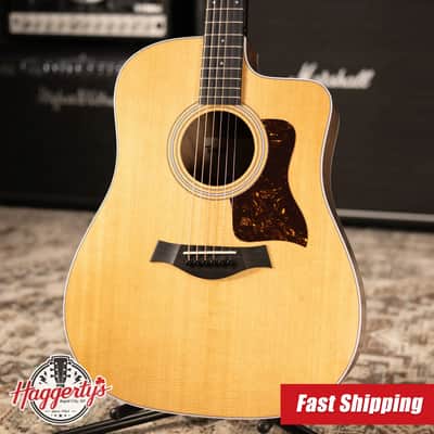 Taylor 210ce Dreadnought Acoustic/Electric Guitar with Gig Bag - Factory Demo image 1