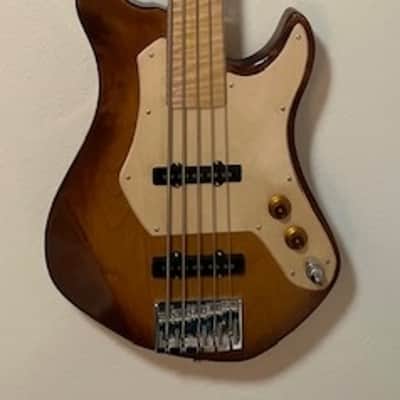 JLC Guitars Passage Bass 5f - Tobacco Burst image 2