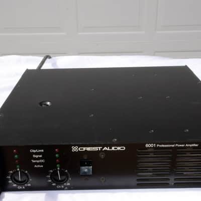 CREST AUDIO 6001 POWER AMPLIFIER 1500W (ONE) image 2