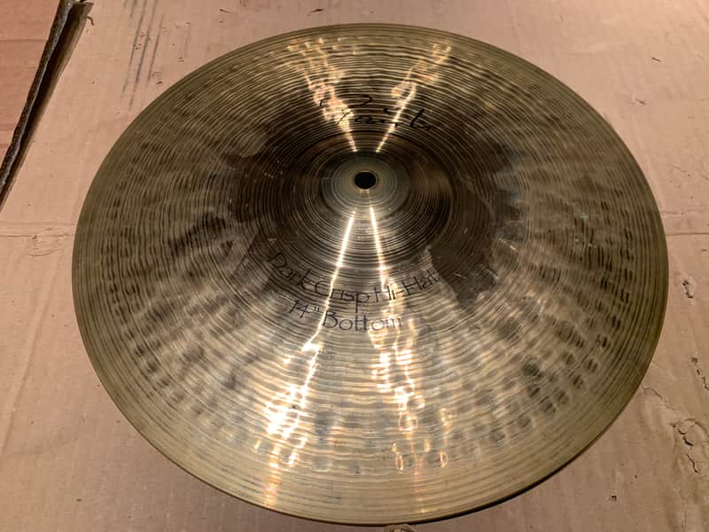 Paiste 14" Signature Dark Crisp Hi-Hat Cymbals (Pair) 1989 - Present - Traditional image 1