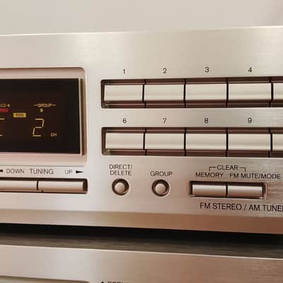 Immagine Onkyo A-9211 Rare Vintage MINT Cassette Deck Component Set Serviced Warranty - 18