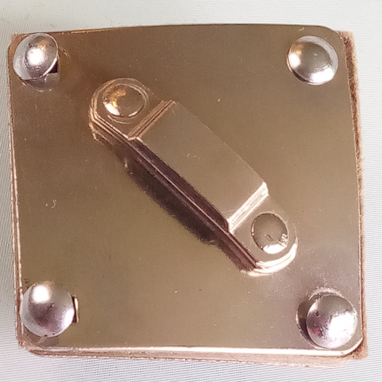 Ludwig WFL Tan Felt Diamond Ride Tom Shell/Bass Drum Rail Mount Nickel Vintage40 — main photograph