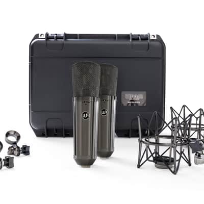 Warm Audio WA-87 TS Titanium Stereo Pair LDC Multipattern Condenser Microphones image 1