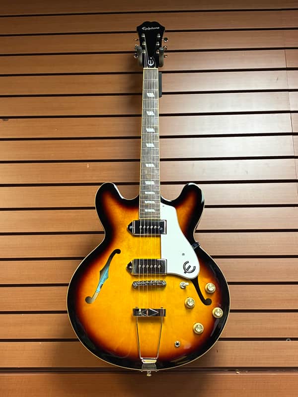 Epiphone Casino Reissue in Vintage Sunburst 2022 w/Case image 1