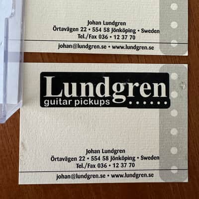 Lundgren M8 Bridge Pickup (Original Fiberboard bobbins) image 9