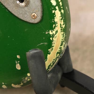 Luthier Made Jazz Bass 2023 - Aged British Racing Green image 14