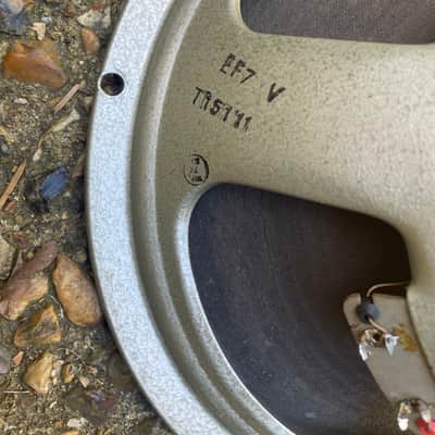 Vintage 1973 Celestion G12M greenback 25w speaker all original for Marshall JMP amp combo 4x12 cabinet image 3
