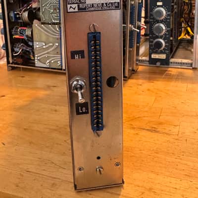Neve 1073 Mic / Line Input Module with 3-Band EQ 1970s - RAF Blue Grey image 3