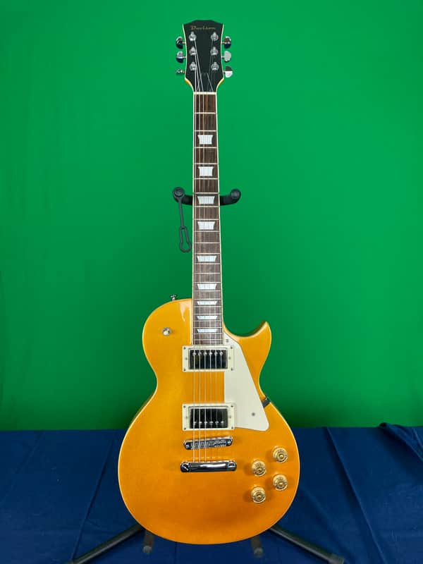 Davison Les Paul Style Gold Top image 1