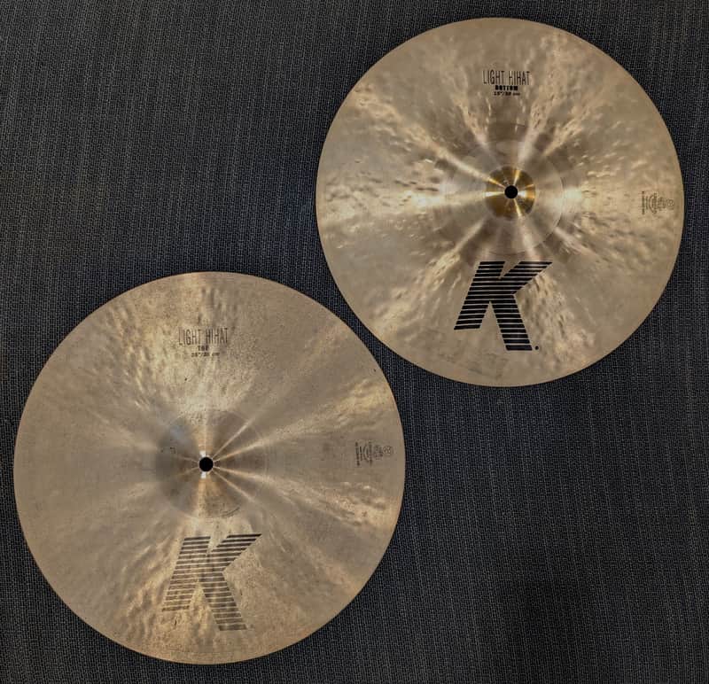 Zildjian 15" K Series Light Hi-Hat Cymbals (Pair) 2008 - Present - Traditional image 1