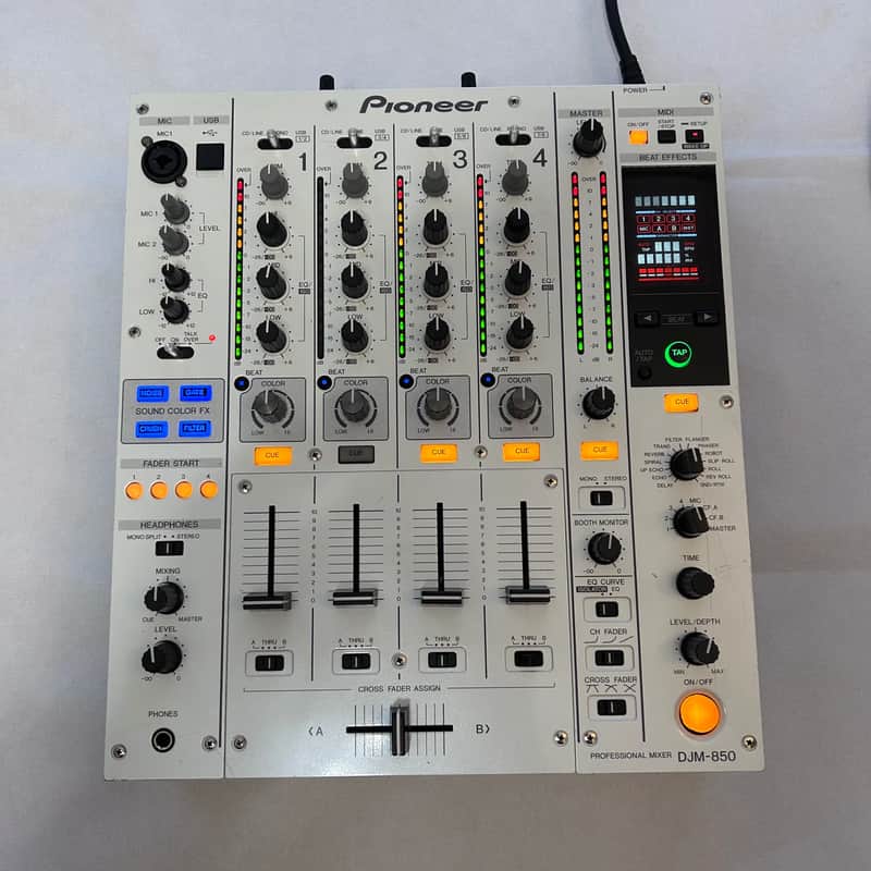 Pioneer DJM-850-S Premium DJ Mixer w. FX & Beatsync, Soundcard, Compatible w. all software image 1