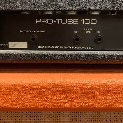 Laney AOR Pro Tube 100w 8 Pot w Push Pull RARE Sleep image 6