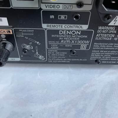Denon AVR-X1300W - Black image 7