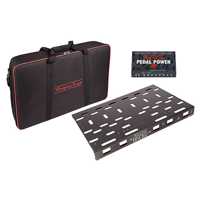 Voodoo Lab DBLP3P Dingbat Large Pedalboard with Pedal Power 3 Plus image 1