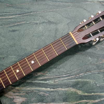 Yamaha Nippon Gakki Dynamic Guitar No.10B Red Label 1961 Maroon+Original Semi Hrad Case image 12