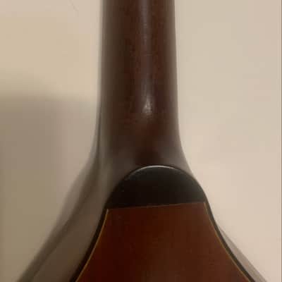 Wurlitzer mandolin 1919-1922 - natural mahogany image 6