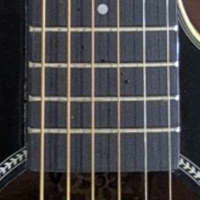 Tagima WS 42 EQ BK Baby Non-Cutaway Acoustic/Electric Guitar - B stock image 5
