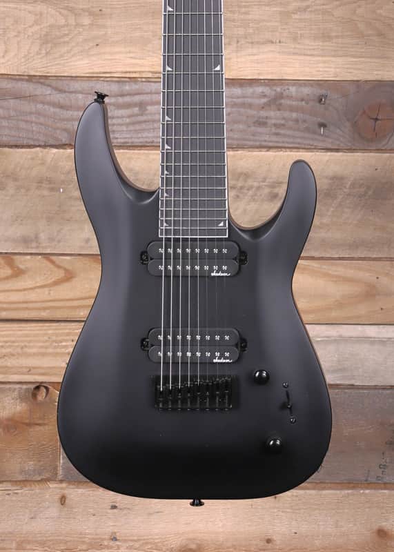 Jackson JS Series Dinky Arch Top JS32-8 DKA HT 8-String Electric Guitar Satin Black image 1
