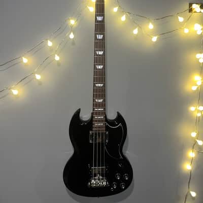 Epiphone EB-3 2024 - Ebony *CASE INCLUDED* image 1