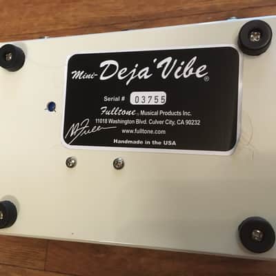 Fulltone Mini Deja Vibe 2010s - White image 4