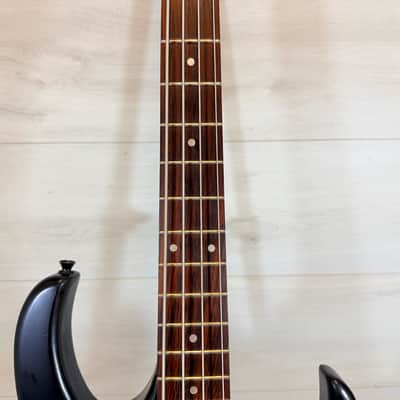 Dean Edge 14 4-String Bass Guitar Satin Black 2000's image 3
