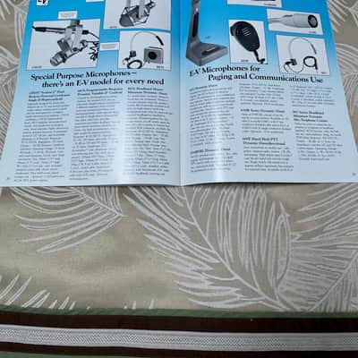 Vintage Electro-Voice Microphones Original Catalog image 13