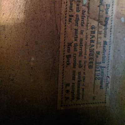 Epiphone Masterbilt Triumph 1939 - Sunburst Serial# 15192 image 4