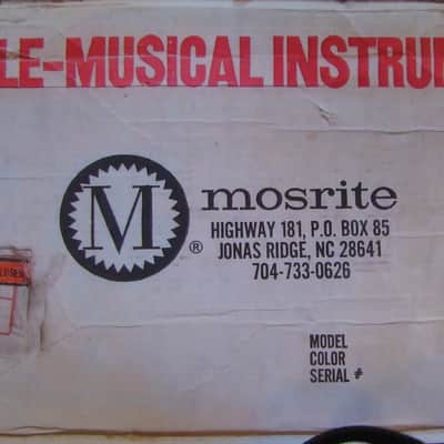 Mosrite The Nokie Pearl White image 15
