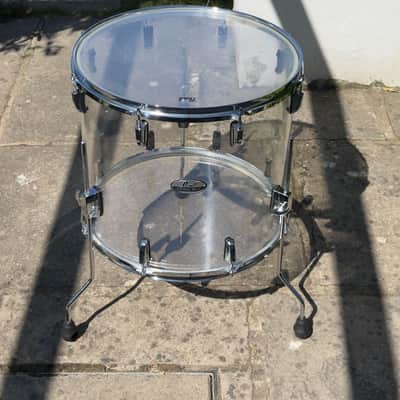Pearl Crystal Beat 18” x 16” Acrylic Floor Tom Drum image 3