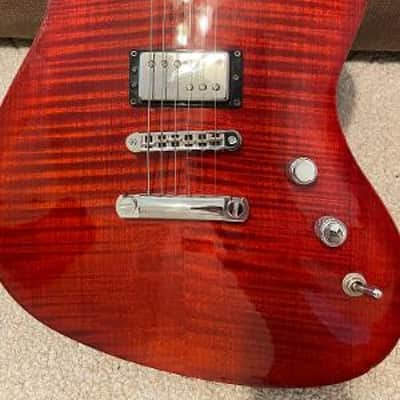 Fender American Select Carved Maple Top Jazzmaster HH 2013 Cayenne Burst image 4