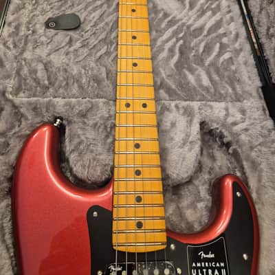 2025 Fender American Ultra II Stratocaster MN HSS Sinister Red image 9