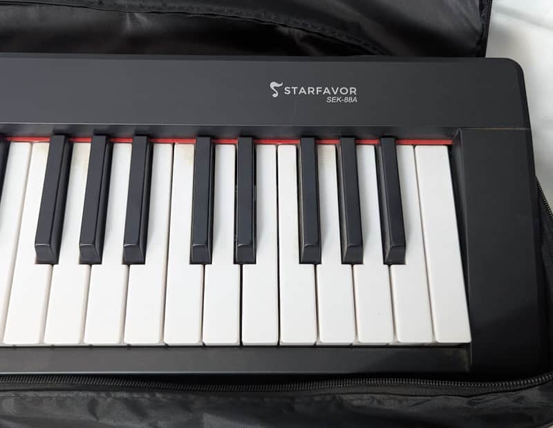 Starfavor SEK-88A keyboard piano, Compact Portable Digital Piano w